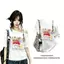 Phim hoạt hình mùa hè 2026 Ruy băng in hình Graffiti Váy ngắn tay Thiết kế thích hợp Slim-fit Slimmer Look Casual All match Trendy Top Women