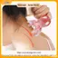 VFZ Nhựa Bạch Tuộc Massageb Đầu Kinh Tuyến Cạo Da Đầu Bàn Chải Massage Châm Cứu Gua Sha Massageb Giảm Mệt Mỏi Massage Louislifecool