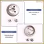 Thép kim loại 48P 86T Spur Gear cho 1 / 10 2WD Slash / Stampede với Bộ bánh răng bánh răng bánh răng 19T 21T Thay thế 4686