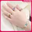 JASMINE Tình Yêu Bướm Quyến Rũ Ý Vòng Tay Hạt Charm Vòng Tay Thép Không Gỉ Thời Trang Sang Trọng Kim Cương Giả Quyến Rũ DIY Trang Sức Làm JASMINE