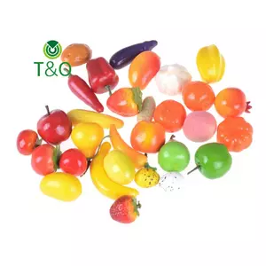 10 Chiếc Mini Mô Phỏng Trái Cây Rau Củ Đồ Chơi Nhà Bếp Trẻ Em Giả Vờ Chơi Đồ Chơi [Mới]