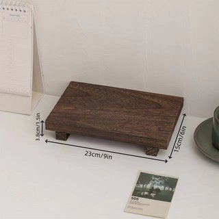 Khay Đựng Đồ Gỗ Tự Nhiên Để Bàn Cổ Điển Khay Trang Sức Nước Hoa Đa Năng Cho Phòng Ngủ