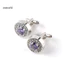Một thế giới| Thời trang sáng bóng Kim cương giả nam Cuff Liên kết Áo sơ mi dự tiệc cưới Vòng khuy măng sét