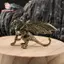 PWSEND Pterosaur Dragon Trang trí, Tượng Pterosaur cổ điển bằng đồng thau nguyên khối, Tượng nhỏ thần thoại Trung Quốc Tượng nhỏ hình rồng thần thoại Trang trí bàn làm việc tại nhà