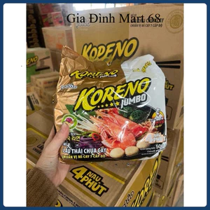 Mì Lẩu Thái Koreno Jumbo 40 Gói 100g.Date mới