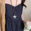 HFSHY Phong Cách Dân Tộc Bồ Đề Hoa Nelace Cho Nữ Bé Gái Dài Dệt Hoa Áo Len Dây Chuyền Trang Sức Thời Trang Phụ Kiện Quà Tặng Sinh Nhật VN