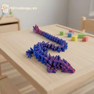 GE Đá Quý Đá Quý Rồng 3D In Hình Nhựa Nhiều Màu Sắc Để Bàn Trang Trí Cho Gia Đình Và Văn Phòng VN