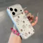 Dâu tây in đầy đủ Thích hợp iPhone17/16 trường hợp điện thoại 15/1413 Frosted X chống rơi