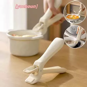 Kẹp chống trượt chống bỏng Bát ăn mới Kẹp silicon chống bỏng Giá đỡ kẹp bát nhà bếp bền