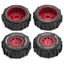 4 72mm 12mm Hex Khóa Học Ngắn Xe Tải Cát Lốp Cho Arrma 1 / 16 Mini MOJAVE GROM Lốp Nước RC Xe Nâng Cấp Phần Acce