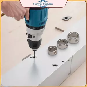 Bộ vòng cổ dừng độ sâu 3-16mm POWER Cải thiện khoan lý tưởng cho các dự án chế biến gỗ 8 / 9 Cái.
