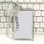 SRVN Bướm Pha Lê 3 Inch Acrylic Đựng Thẻ Photocards Hiển Thị Tín Dụng ID Bảo Vệ Móc Khóa Mặt Dây Chuyền Thời Trang.