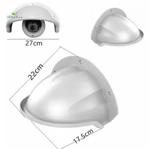 Rain Sun Shield Weather Cover Chống chói Side Braet CCTV Turret Dome Camera mới