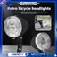 3 LED Retro Xe Đạp Đèn Pha Đèn Pin 3 Chế Độ Đèn Trước Vintage MTB Đi Xe Đạp Phụ Kiện