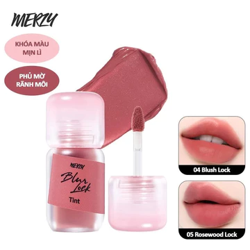 Son Kem Lì Merzy Blur Lock Tint Khóa Môi Mịn Lì Tự Nhiên 4g