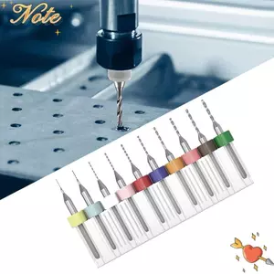 NOTE1 Mũi khoan CNC Mini Mũi khắc cacbua Thép vonfram PCB Máy khoan xoắn Máy khoan khắc ngô