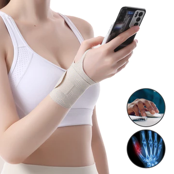 1 Chiếc Nẹp Cổ Co Giãn Siêu Mỏng Quấn Cổ Tay, Nén Dây Đeo Cổ Hỗ Trợ Cổ Cho Ống Cổ Viêm Khớp Viêm gân Đau Cổ Tay, Dây Đeo Mềm Phù Hợp Với Cả Hai Tay