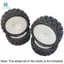 4 70mm 1 / 10 RC Off-Road Xe Cao Su Lốp Bánh Trước Cho TT01 TT02 XV01 LC RACING PTG-2