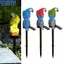<cosyh>Elegant Resin Solar Light for Garden Parrot Animal Lawn Ornament Waterproof Lamp