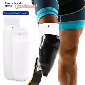 Tay áo Gel giả Thiên Bắp chân mềm mại cho người khuyết tật dưới đầu gối Vỏ bọc mềm lót Stump