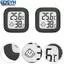 <cosyh>2pcs Digital Thermo-Hygrometer Thermometer Humidity LCD Display Meter Black