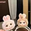 HFSHY Dainty Đầu Thỏ Sang Trọng Bapa Mặt Dây Chuyền Mềm Mại Đáng Yêu Trang Trí Món Quà Hoàn Hảo Cho Người Hâm Mộ Thỏ Trẻ VN