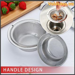 Giỏ lọc phích cắm VOIDLESS Nâng cấp hữu ích Bồn rửa nước Cắm lưới Thép không gỉ Stuff Cover Colander