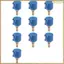 Điện áp vết thương dây quay 10X 3590S-2-103L 10K Ohm 10 vòng
