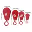 Ròng Rọc Kim Loại XUAN 0.05T / 0.1T / 0.2T / 0.3T Một Bánh Xe Xoay Dây Ròng Rọc Blo Tool Marine Hauling Ròng Rọc Nâng Bánh Xe Dụng Cụ VN