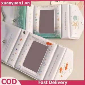 XUAN Album Ảnh Dễ Thương 3 Inch Hộp Đựng Thẻ Ảnh Thần Tượng Chất Kết Dính Bộ Sưu Tập Sách 36 Nhà Thơ Album Photocard Lưu Trữ VN