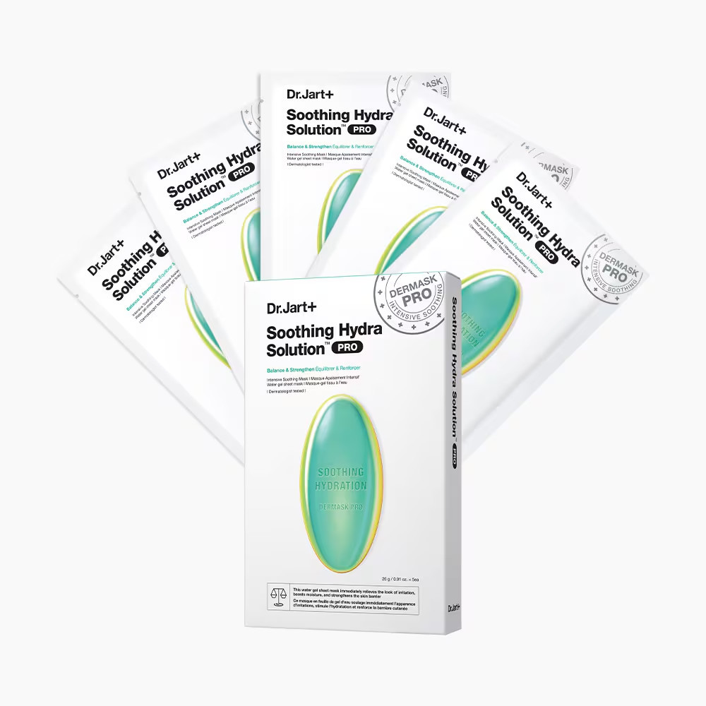 【Chính Hãng】Mặt Nạ Dr.Jart+ Soothing Hydra Mask – Cấp Ẩm Nhanh, Làm Dịu Da Nhạy Cảm full-size
