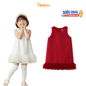 Đầm váy dạ sát nách bé gái Rabity 952.071