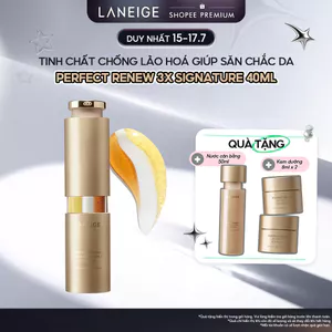 Tinh Chất Chống Lão Hoá, săn chắc và căng bóng da Laneige Serum Perfect Renew 3X Signature 40ml
