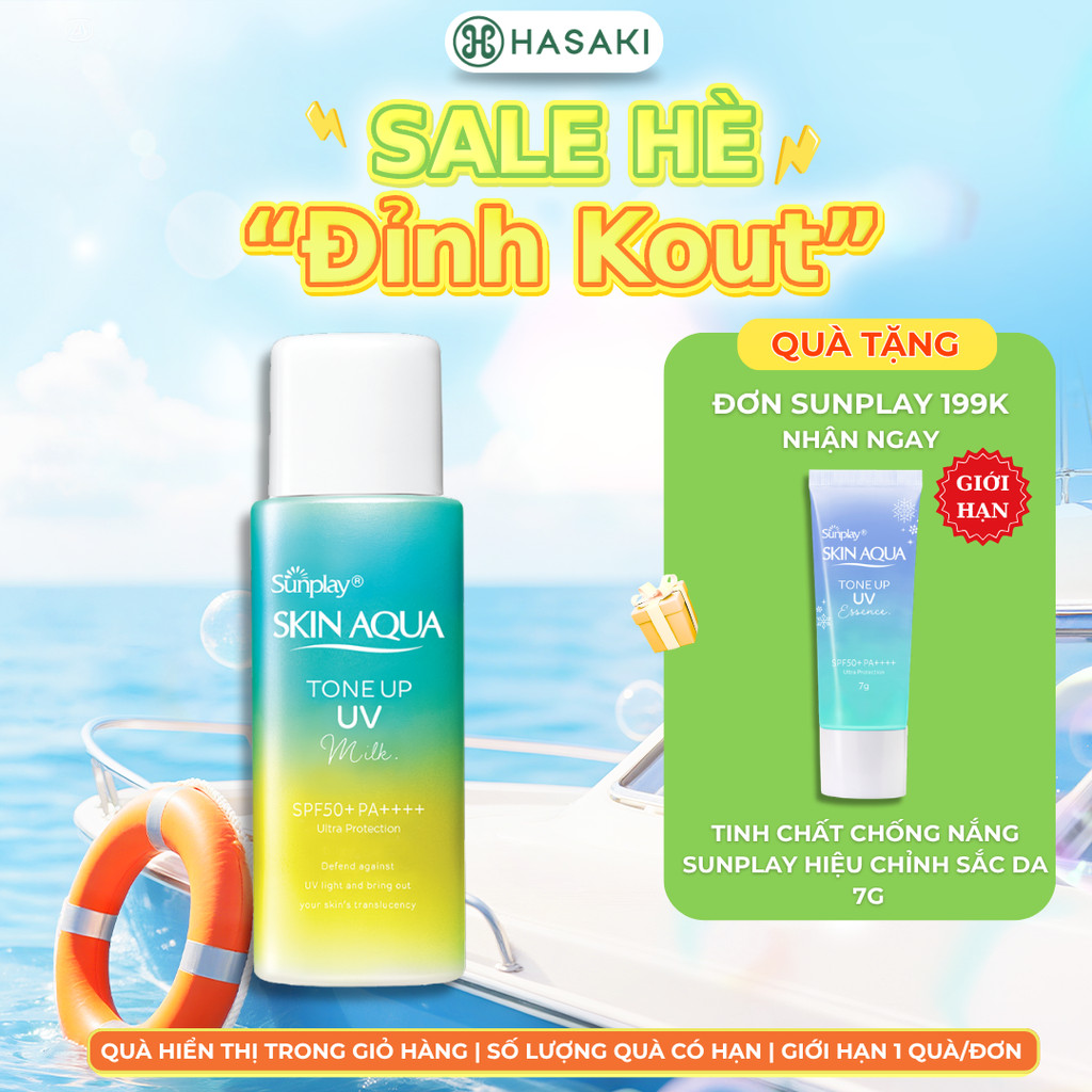Sữa Chống Nắng Sunplay Hiệu Chỉnh Sắc Da Cho Da Dầu, Mụn SPF50+ PA++++