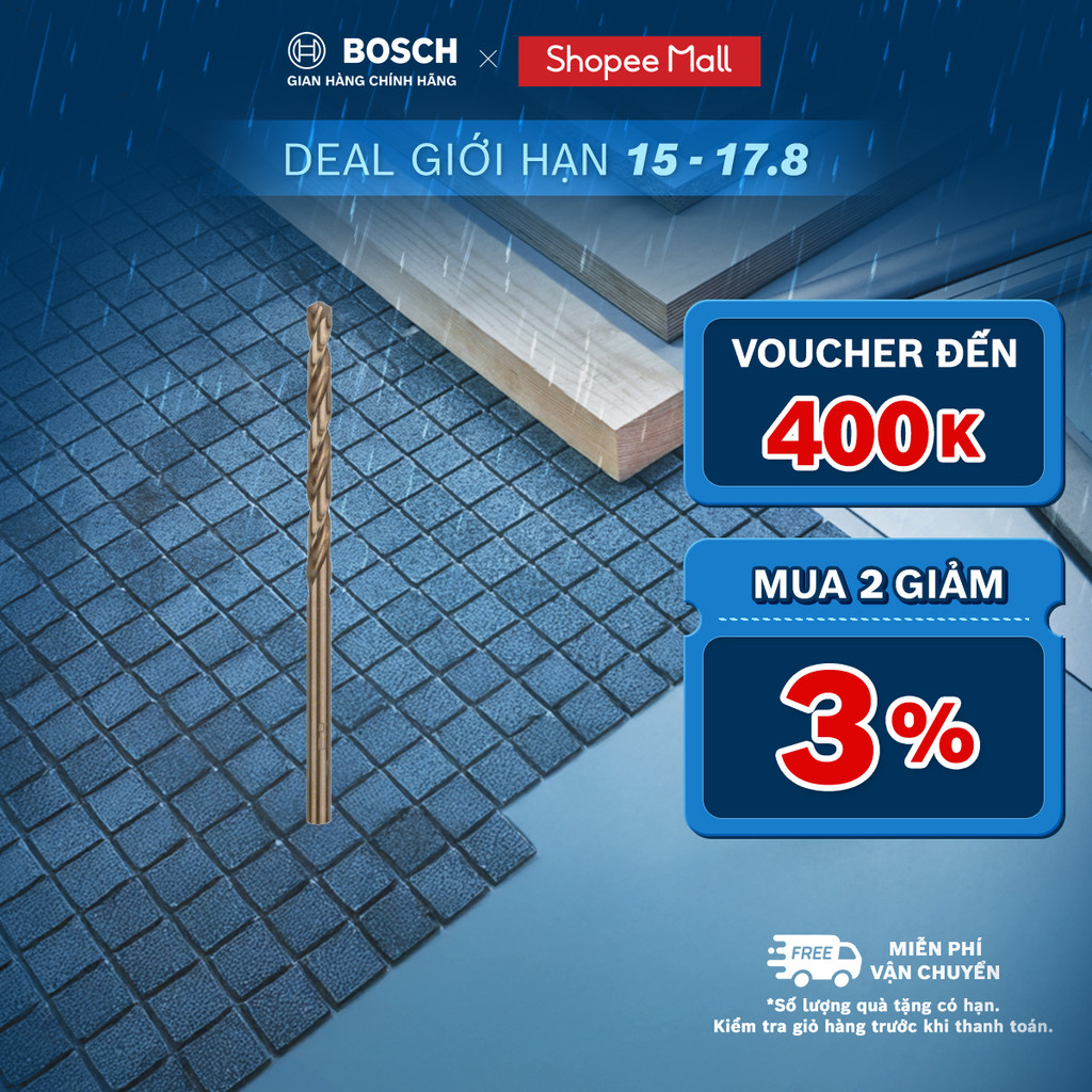 Mũi khoan INOX HSS-Co Bosch
