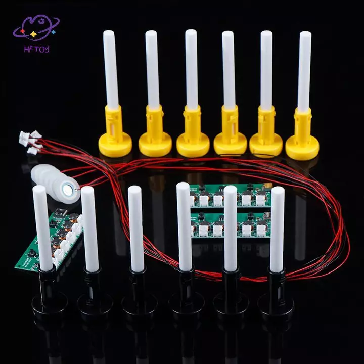 HFTOY USB Máy tạo độ ẩm Mini Bộ dụng cụ DIY Máy tạo sương mù Bảng mạch điều khiển Máy phun sương Phim phun sương Tấm phun Braet Cotton Swab ~