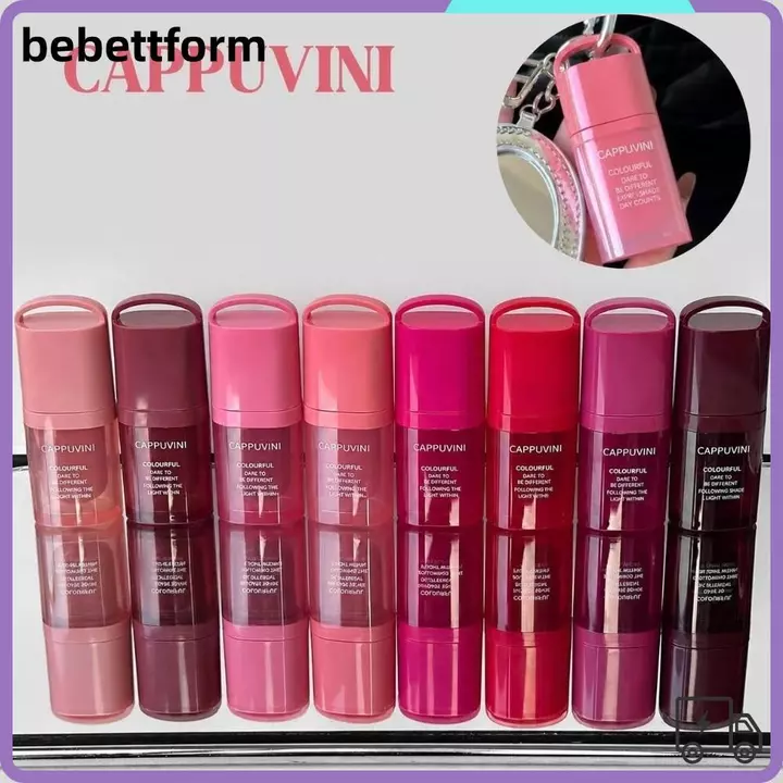LUCKY Gương Son Bóng, Dưỡng Ẩm Màu Khóa Son Tint, Dưỡng Ẩm Lâu Dài Thạch Lip Glaze Trang Điểm Môi
