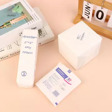 Tấm gạc HNKMP Bộ sơ cứu Cotton Bộ dụng cụ sơ cứu chống nước khẩn cấp Tấm gạc vô trùng.