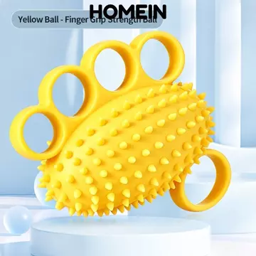 HOMEIN Ngón Tay Trị Liệu Bóng, Massage Cơ Silicon Nhím Tay Tập Thể Dục Bóng, Huấn Luyện Đầu Ngón Tay Tách Ngón Tay Phục Hồi Chức Năng Sức Mạnh Huấn Luyện