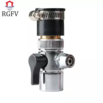 RGFV Van Một Cắt Phụ Kiện Lọc Nước Ống 3 / 8 “Phụ Kiện Vòi Máy Lọc Nước Adapter