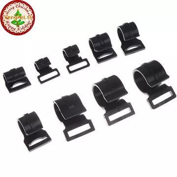 FENGFEI 10Pc 9 / 10 / 12 / 13 / 16 / 17 / 19 / 22 / 25mm Lều Cắm Trại Ngoài Trời Phụ Kiện Dây Buộc Kẹp Móc Lều Móc Cắm Trại Đoàn lữ hành Mái hiên Lều TH