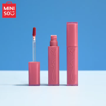 MINISO MINISO Cao Cấp Gel Sương Chống Dính Cốc Son Bóng Mờ Nhung Son Bóng Son Bóng Khỏa Thân Son Môi Cô Gái