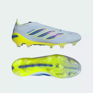 adidas Football PREDATOR ELITE Laceless Firm Ground Football Boots Unisex Blue JS0410