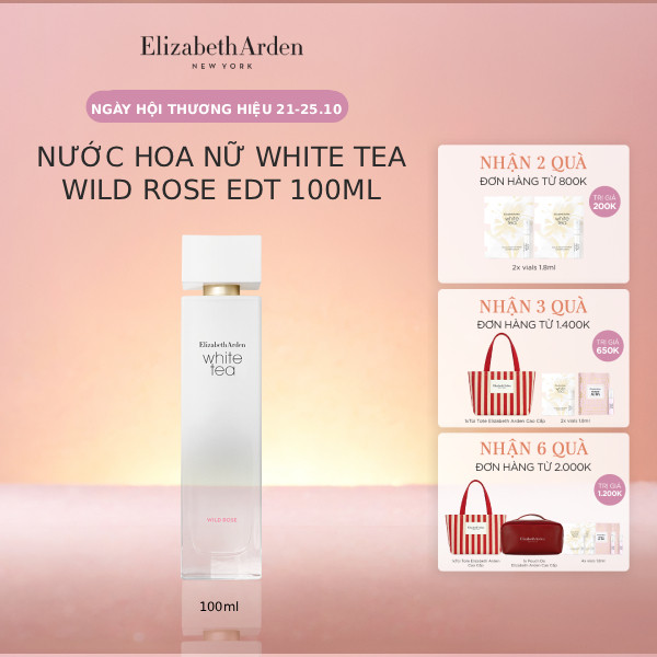 Nước hoa Nữ Elizabeth Arden White Tea Wild Rose EDT 100ml