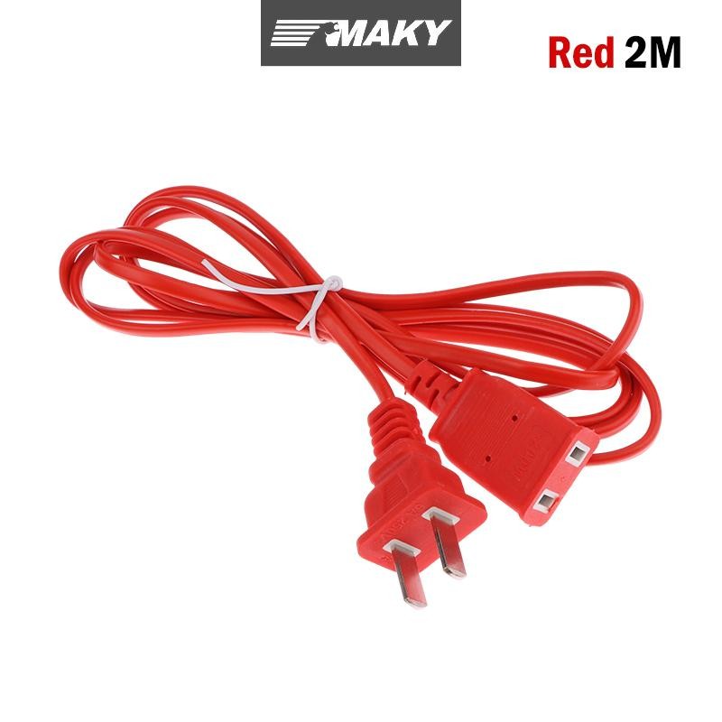Newwellknownepic 1.5 / 2 / 2.5 / 4M Dây Nguồn Nối Dài Nam Dây Nối Dài 2 Pin Có Nút Bật / Tắt Dây Cáp VN