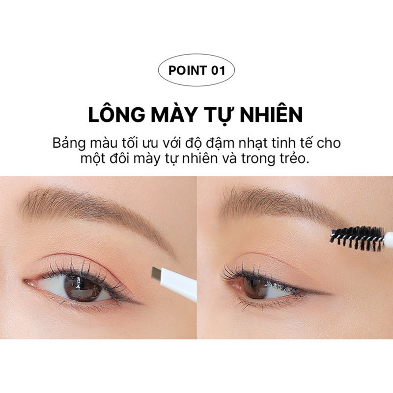 Bút Kẻ Mày Thiết Kế Dễ Sử Dụng 3CE Easy Brow ​Designing Pencil