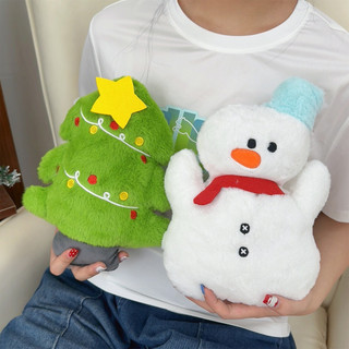[3-5 Ngày Đến] Bộ Búp Bê Sang Trọng Giáng Sinh - Đồ Trang Trí Cây Ông Già Noel Người Tuyết Dễ Thương, 1 / 2 / 4 Đồ Chơi Sang Trọng Bằng Cotton PP Mềm Để Trang Trí Bàn Làm Việc Văn Phòng Tại Nhà, Quà Tặng Ngày Lễ