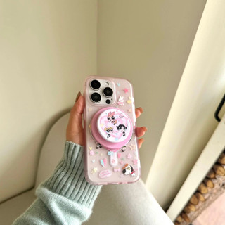Vỏ bọc điện thoại cứng PC dễ thương Thích hợp cho Iphone 17promax 16pro 16promax 17pro 12 13 14 15 pro max Vỏ lưng nữ 14promax 15plus