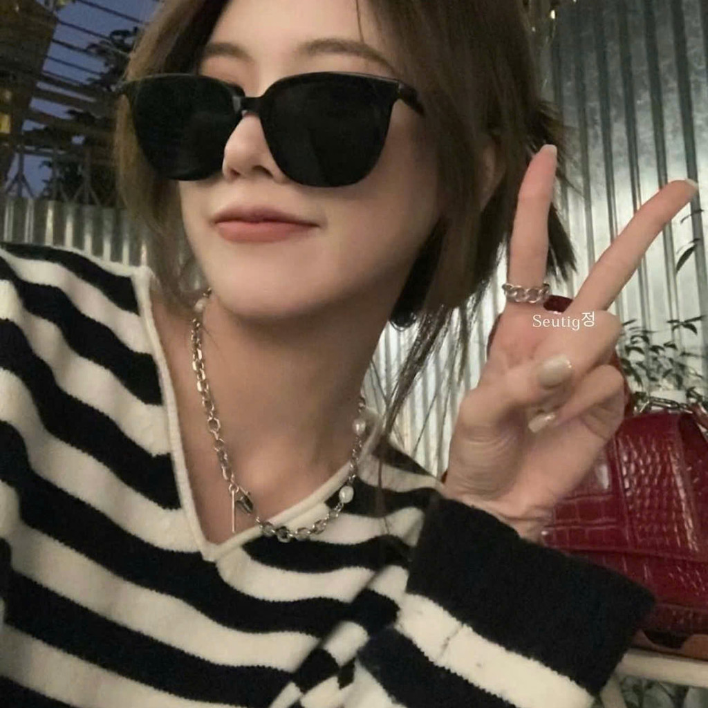 [Auth.entic] [Ảnh thật] Kính Mát G.M.Lilit 01 Màu Đen