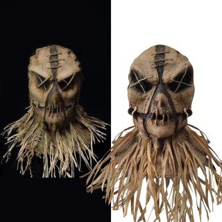 Mặt nạ cosplay Jackstraw kinh dị Thêm Vibe Halloween tuyệt vời cho sân khấu cosplay lễ hội
